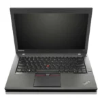 Lenovo ThinkPad T450 Intel-Core I5, 5th Gen Refurbished Laptop 8GB RAM, 256GB SSD Front View