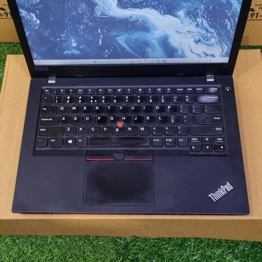 Lenovo ThinkPad L480 i5 8th Gen Refurbished Laptop Focus on Keyboard