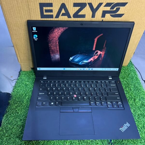 Lenovo ThinkPad T470 refurbished laptop i5 7th gen front view - EazyPC