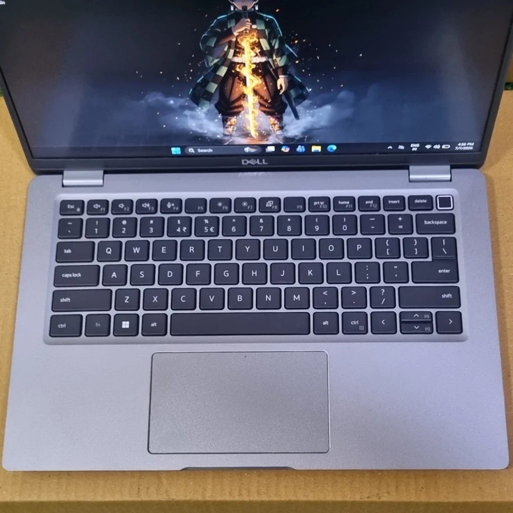 Dell Latitude 5420 i5 11th Gen Focus on KeyBoard