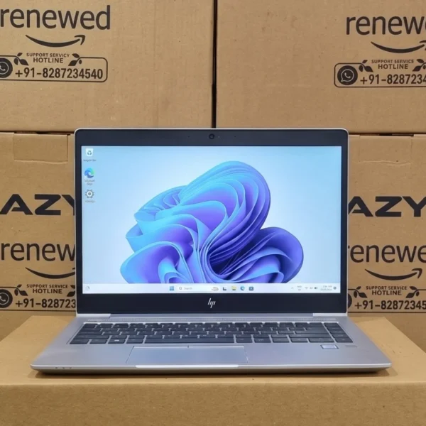 HP EliteBook 745 G5 AMD Ryzen 5 Pro Refurbished Laptop Front View