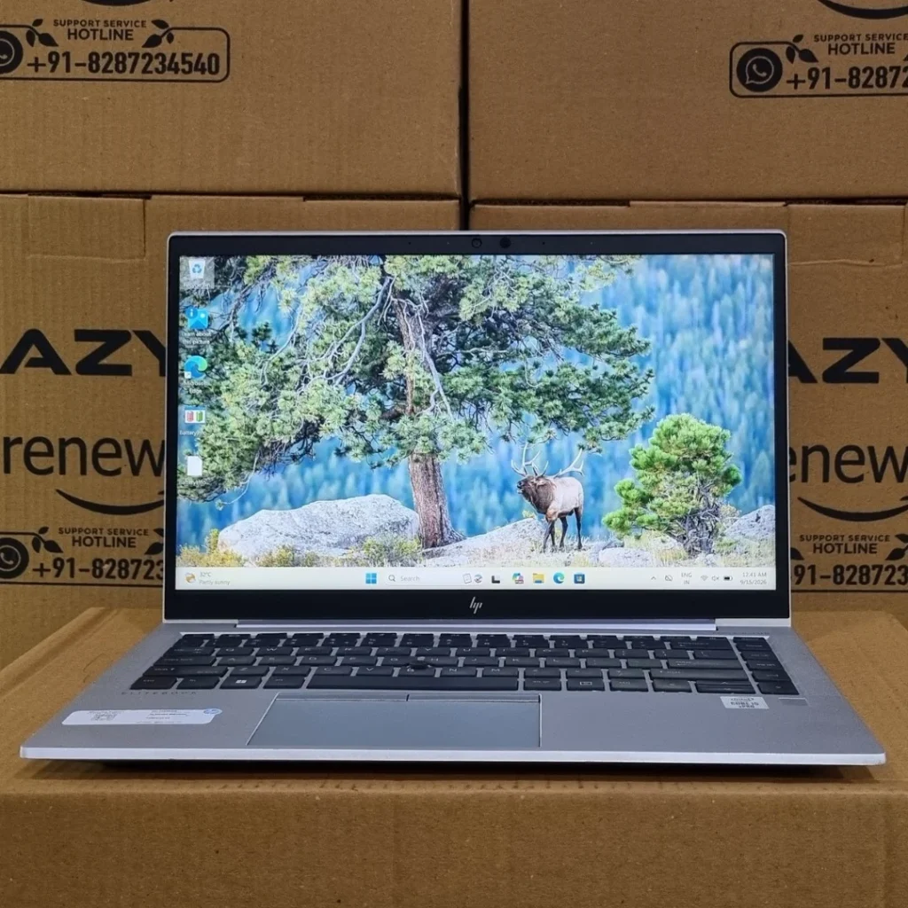 HP EliteBook 840 G7 i5 10th Gen Refurbished Laptop Front View