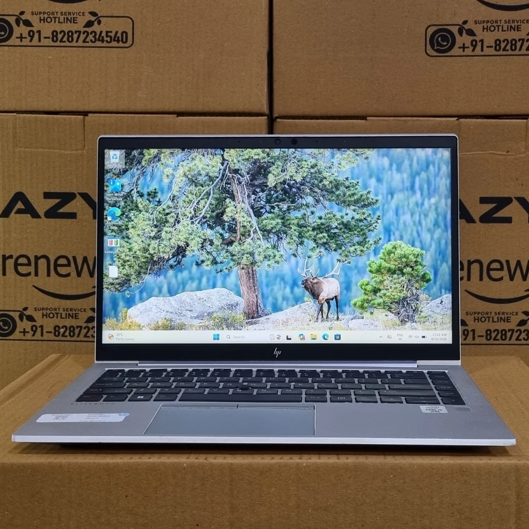 HP EliteBook 840 G7 i5 10th Gen Refurbished Laptop Front View