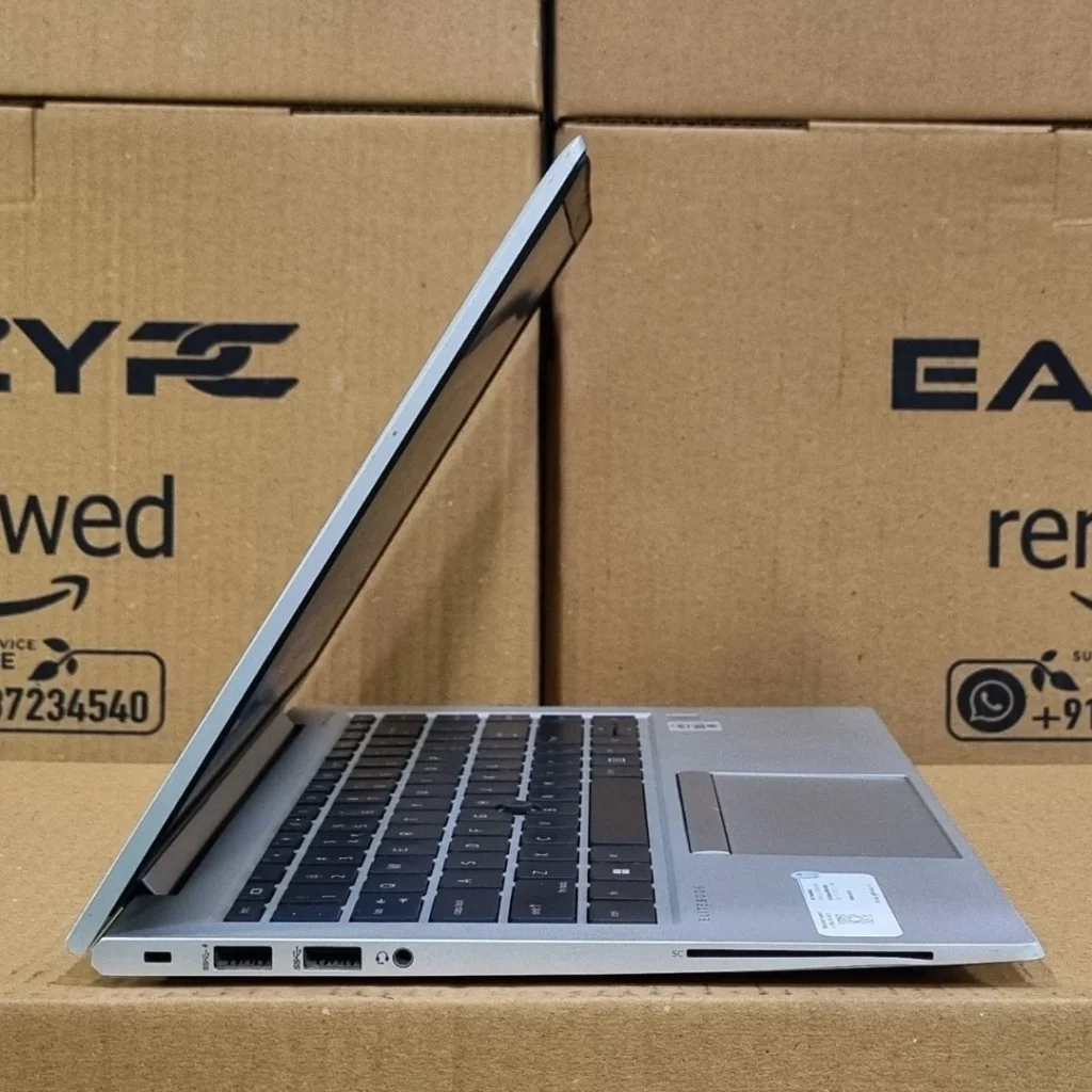 HP EliteBook 840 G7 i5 10th Gen Refurbished Laptop Left Side View