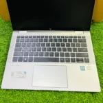 HP EliteBook X360 1030 G3 i7, 8th Gen focus on keyboard