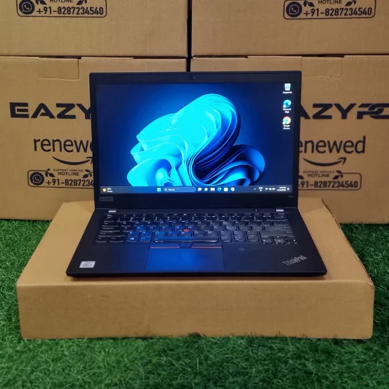 Lenovo ThinkPad T14 Gen 1, i5, 10th Gen Refurbished Laptop Front View