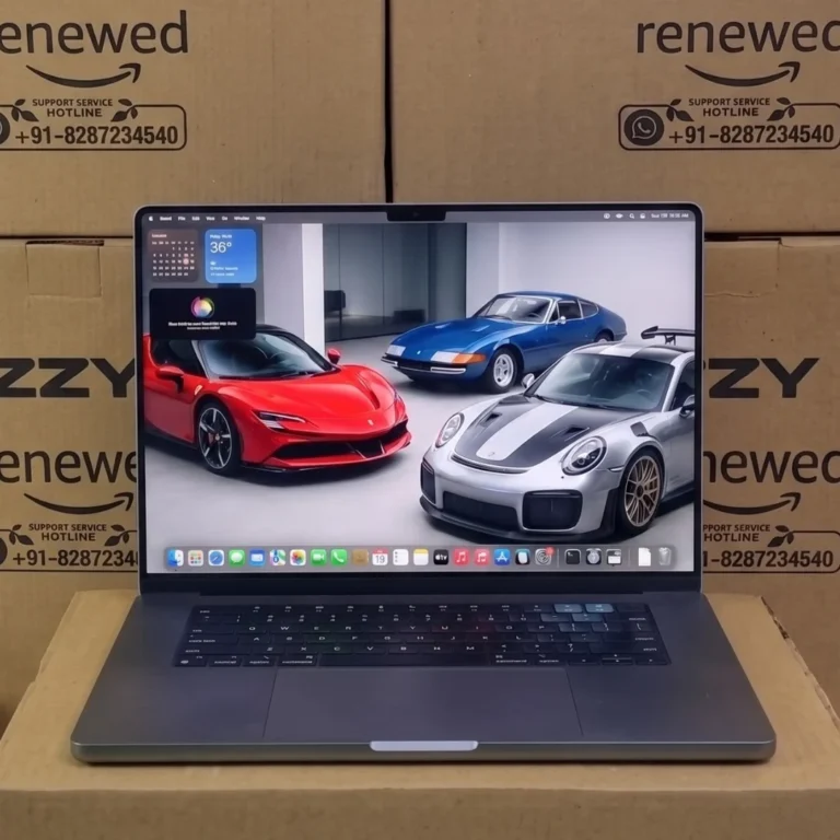 Refurbished MacBook Pro A2442 M1 Pro 14-inch 16GB RAM 512GB SSD 2021 Front View