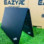 Lenovo ThinkPad T490 14″ refurbished business laptop, Intel Core i7 10th Gen, sleek black chassis. side panel view