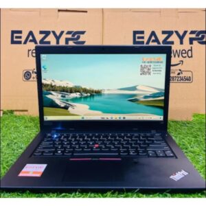 Lenovo ThinkPad X280 12.5″ refurbished ultralight business laptop, Intel Core i5 8th-Gen, black finish.