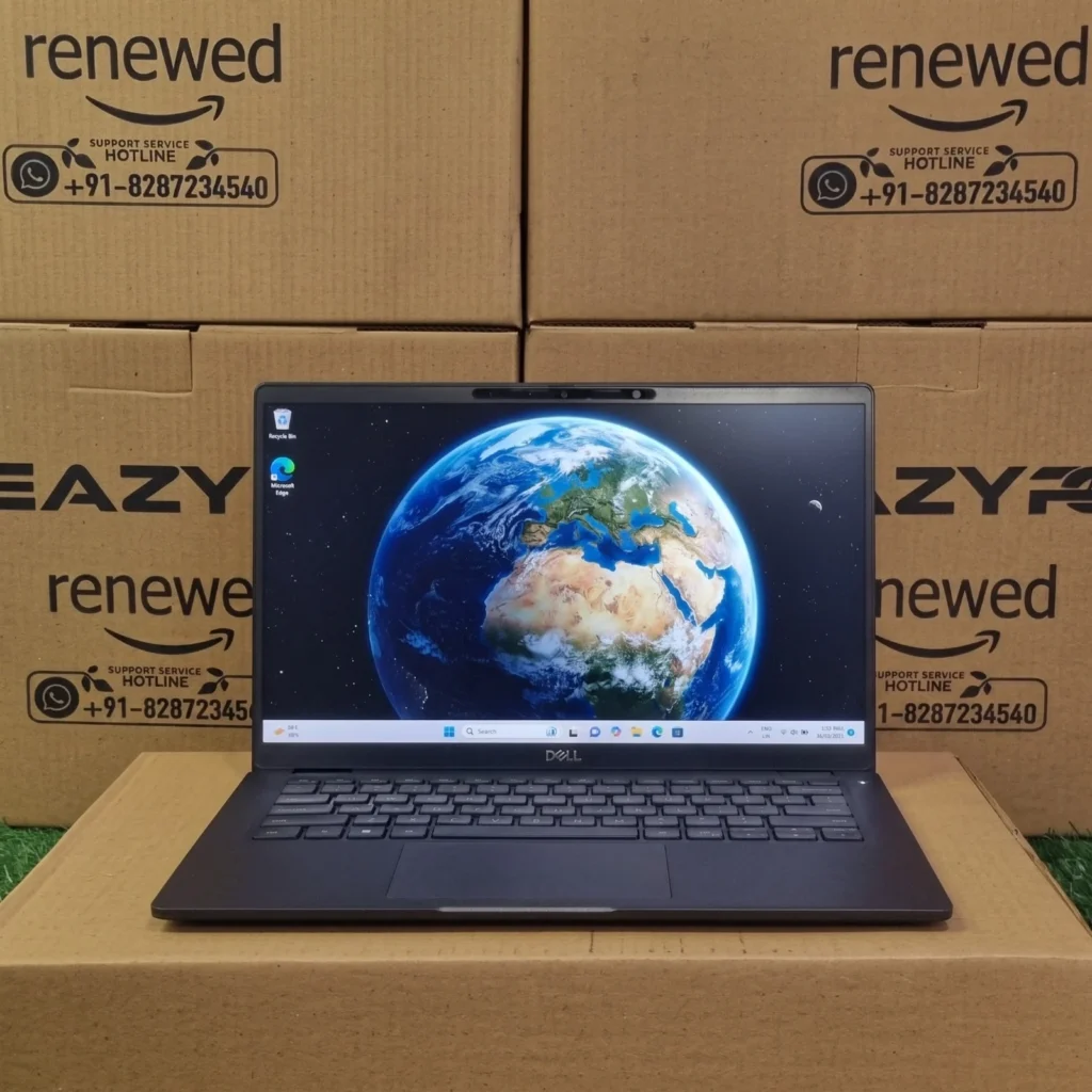 Dell Latitude 7410 Refurbished laptop 16GB RAM, 256GB 512GB SSD Front View