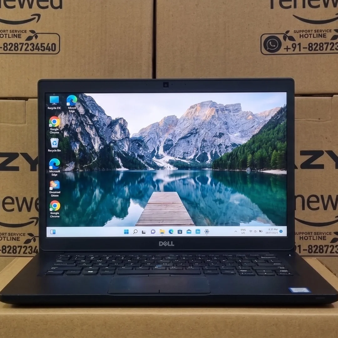 Dell Latitude 7490 i7 8th Gen Refurbished Laptop Front View