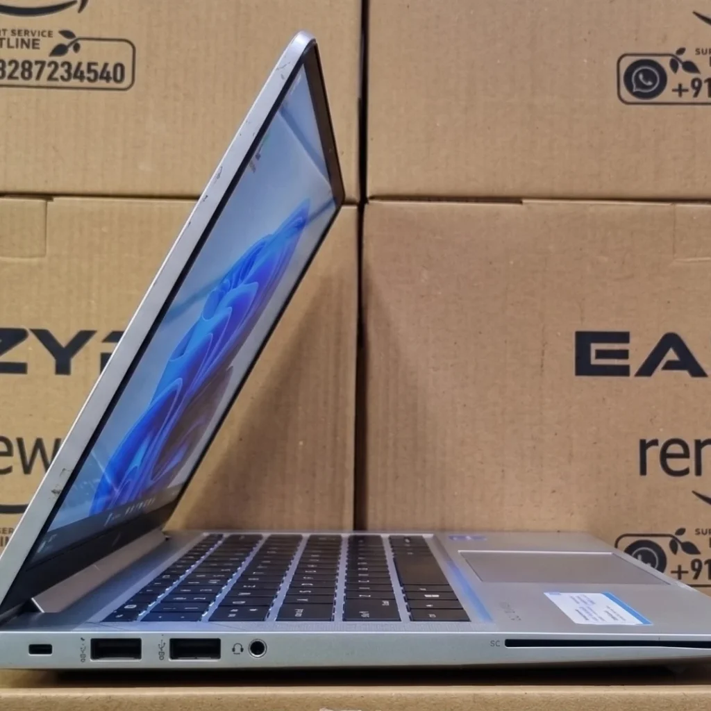 HP EliteBook 830 G8 i7, 11th Gen, Refurbished Laptop left view