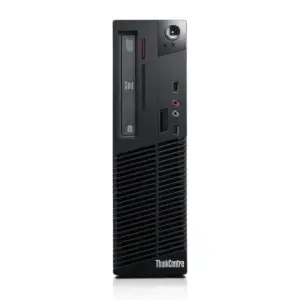 Lenovo ThinkCentre Desktop Computer PC Intel i5- 4th Gen Front View
