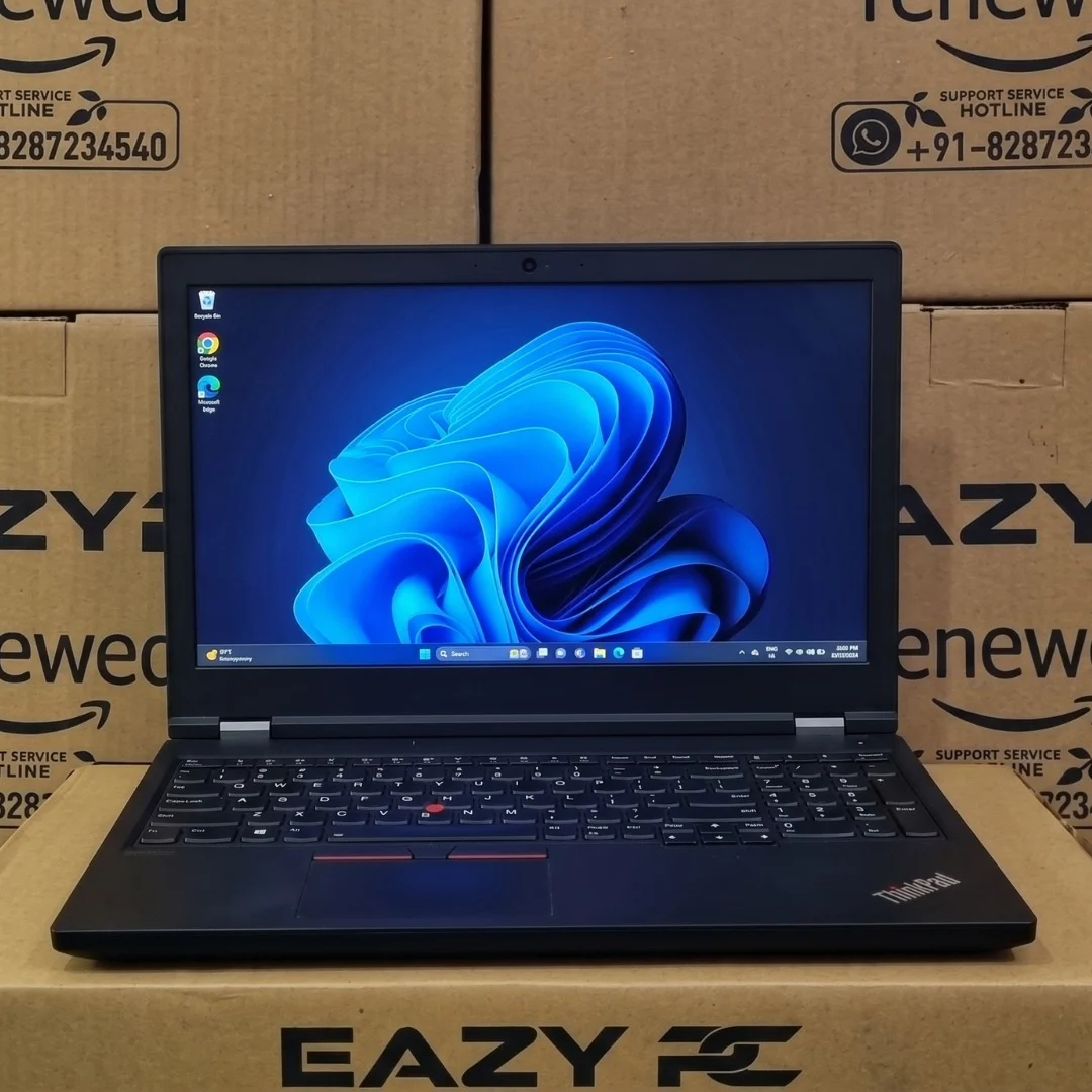 Lenovo Thinkpad P15 i7 10th Gen Refurbished Laptop Front View Lenovo Thinkpad P15 i7 10th Gen Refurbished Laptop Front View