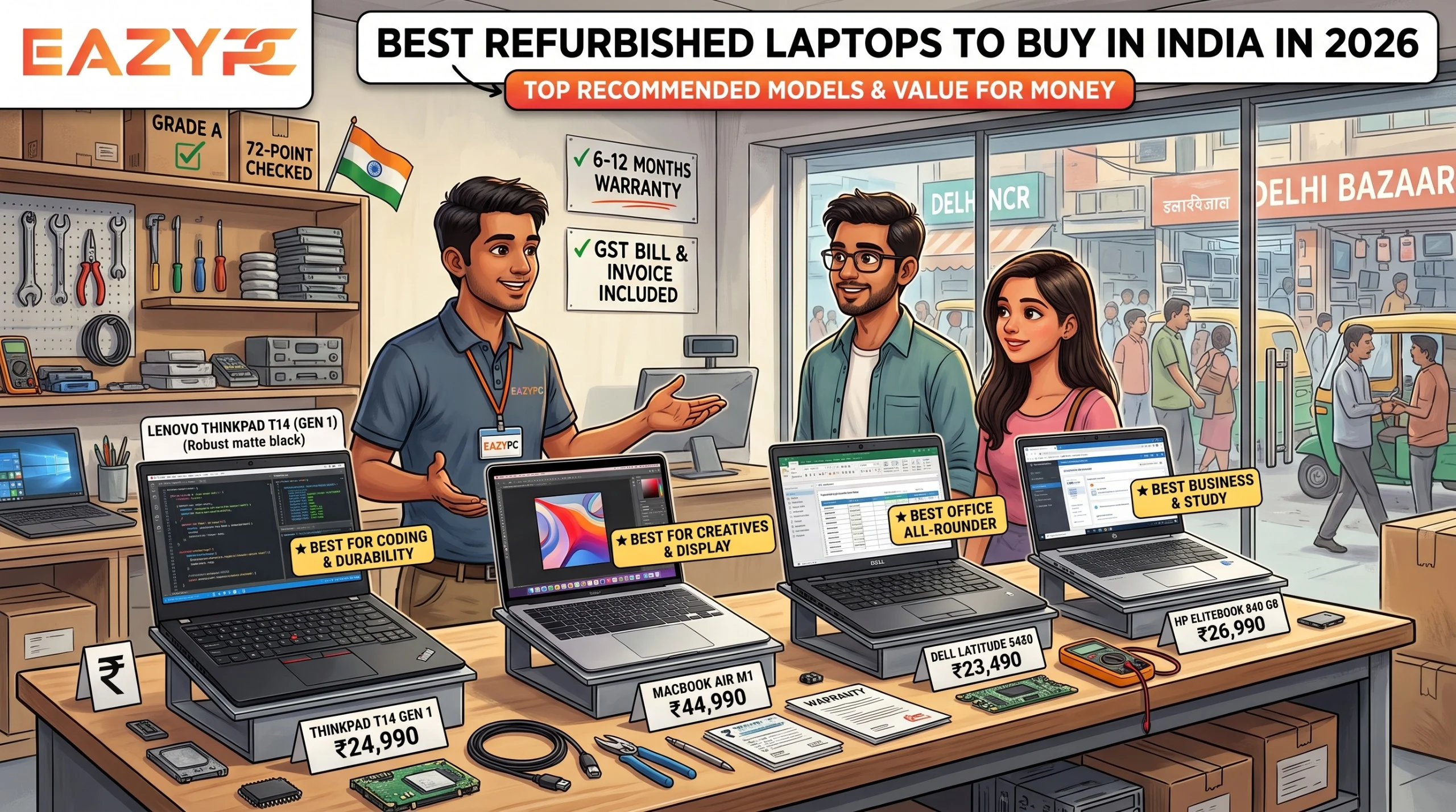 Best Refurbished Laptops to Buy in India in 2026