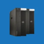 Dell Precision T7810 workstation with dual Intel Xeon E5 processors, 256GB RAM support, and 16TB storage capacity.