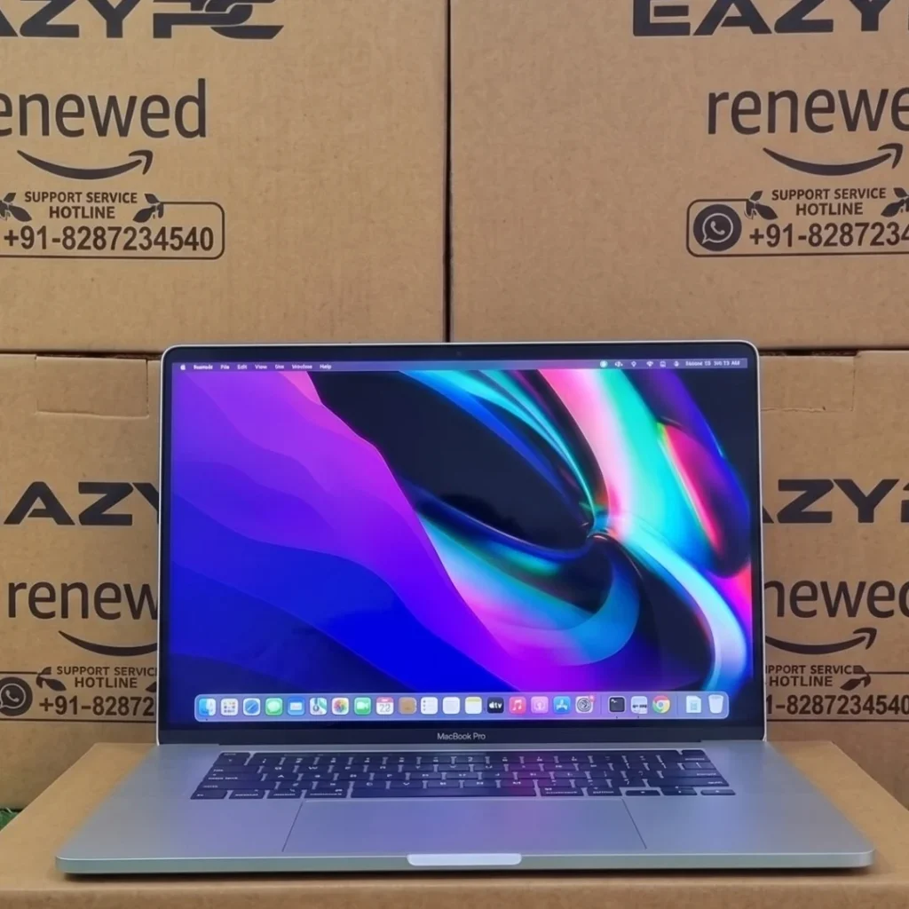 Refurbished Apple MacBook Pro A2141 16inch Intel Core i9 32GB RAM 512GB SSD 2019 Front View