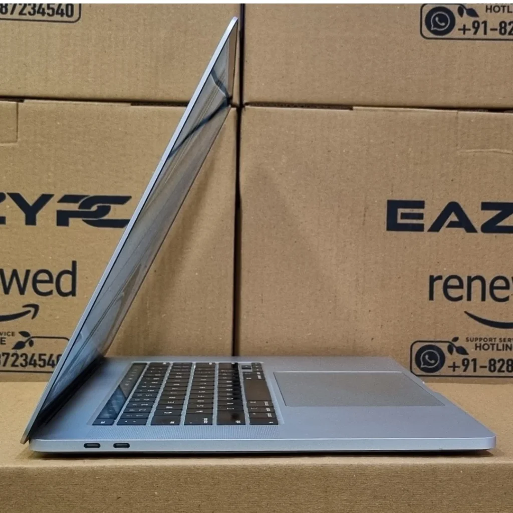 Refurbished Apple MacBook Pro A2141 16inch Intel Core i9 32GB RAM 512GB SSD 2019 Left Side View