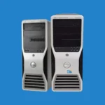 Dell Precision T3500 Workstation with Intel Xeon processor, 48GB RAM support and dual PCIe x16 graphics slots.