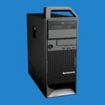 IBM/Lenovo D30 workstation tower, professional business‑class PC with front USB ports and legacy configuration.
