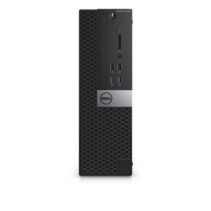 Dell OptiPlex 3046 SFF Desktop PC with Intel i7 6th Gen, compact black design ideal for office or home productivity.