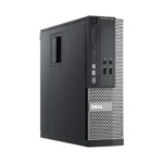 Dell OptiPlex 3010 SFF Desktop PC with Intel i5 3rd Gen in compact black chassis.