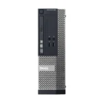 Dell OptiPlex SFF desktop PC with Intel Core i5 4th Gen, black compact chassis, front USB ports and power button.