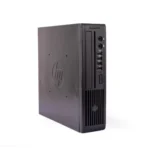 HP Compaq Elite 8300 USFF desktop PC with Intel Core i5 3rd Gen, ultra-small black chassis, front USB ports.