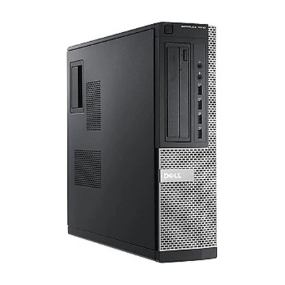 Dell OptiPlex 7010 SFF Desktop PC with Intel Core i7 3rd Gen, compact black design ideal for office or home productivity.