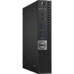 Dell OptiPlex 3040 Mini PC with Intel i3 6th Gen processor, compact black chassis for space-saving setups.