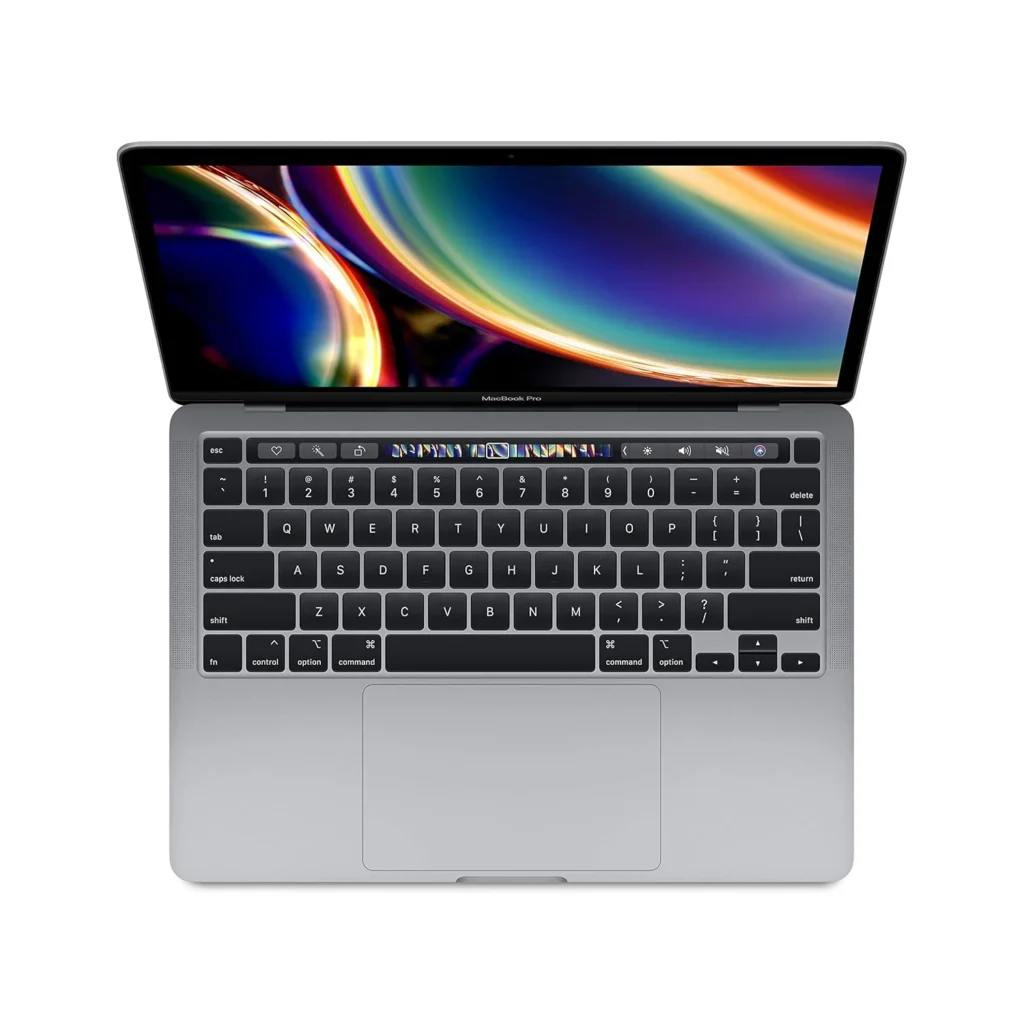 Apple MacBook Pro A2215 13.3-inch with 16GB RAM and 512GB SSD in sleek space gray design