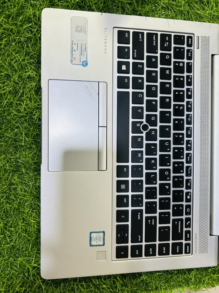 HP EliteBook 830 G6 13.3″ refurbished business laptop, Intel Core i5 8th Gen, sleek silver chassis.