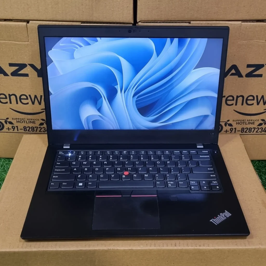Lenovo ThinkPad L14 Gen 2, i5, 11th Gen Refurbished Laptop Front image View
