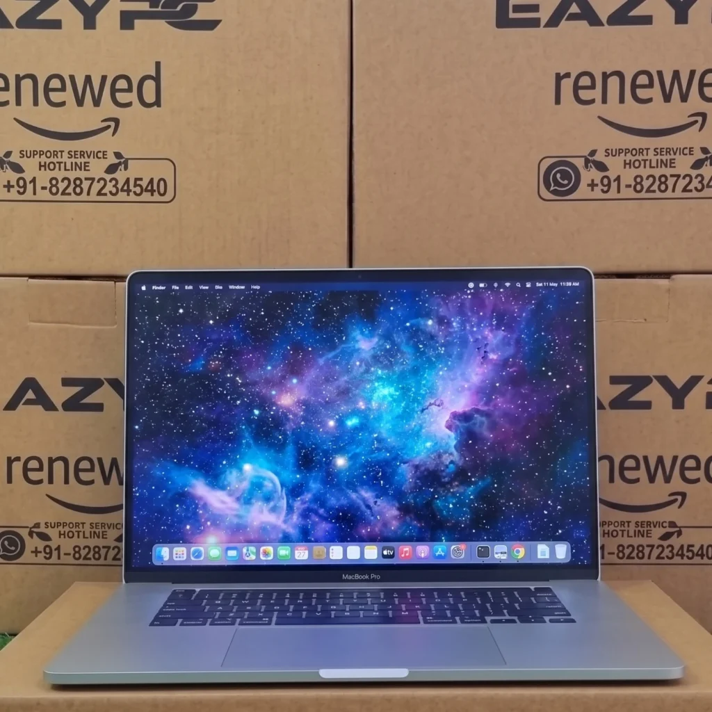 Refurbished Apple MacBook Pro A2141 16 inches i7 16GB RAM 512GB SSD 2019 Front view
