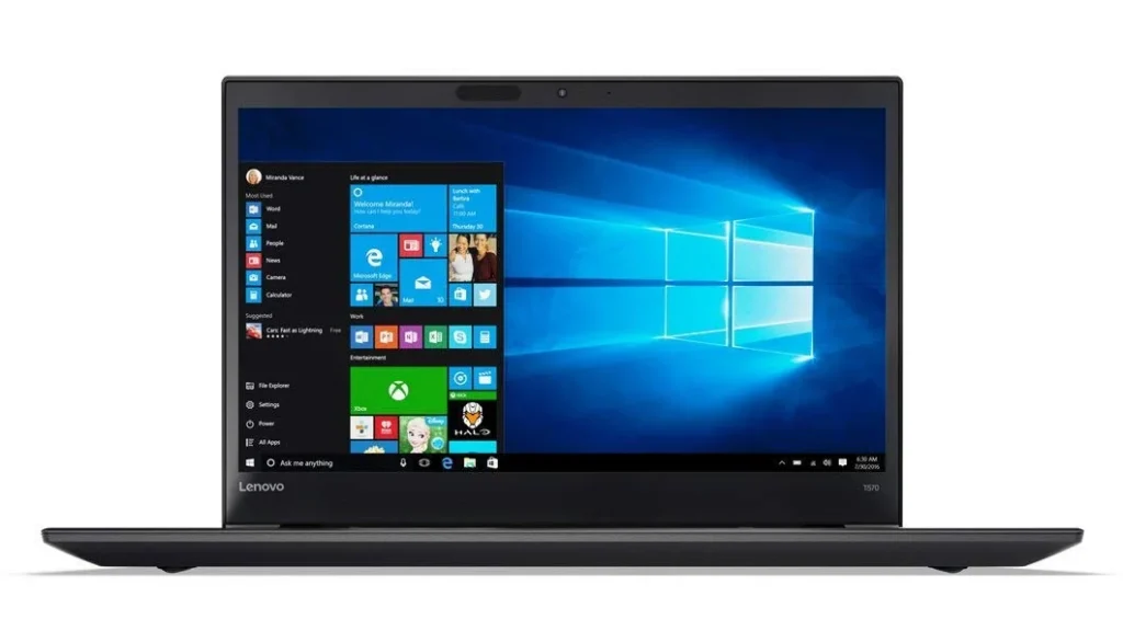 Lenovo ThinkPad T570 i5 7th gen 8gb 256 Gb ssd