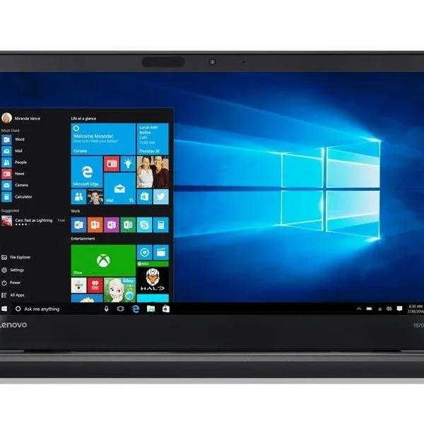 Lenovo ThinkPad T570 i5 7th gen 8gb 256 Gb ssd