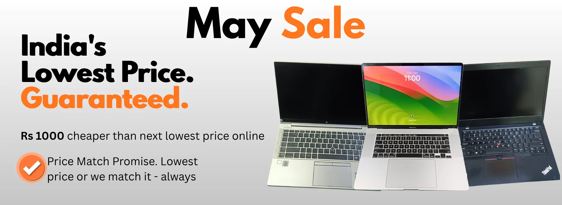 India's Lowest Price. Guaranteed. (1)