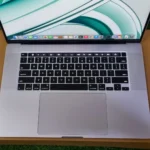 Refurbished MacBook Pro A2141 16-Inch, Intel Core i9 Focus on KeyBoard