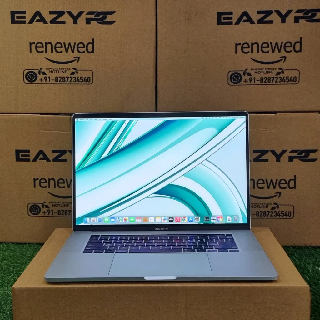 Refurbished MacBook Pro A2141 16-Inch, Intel Core i9 Front View