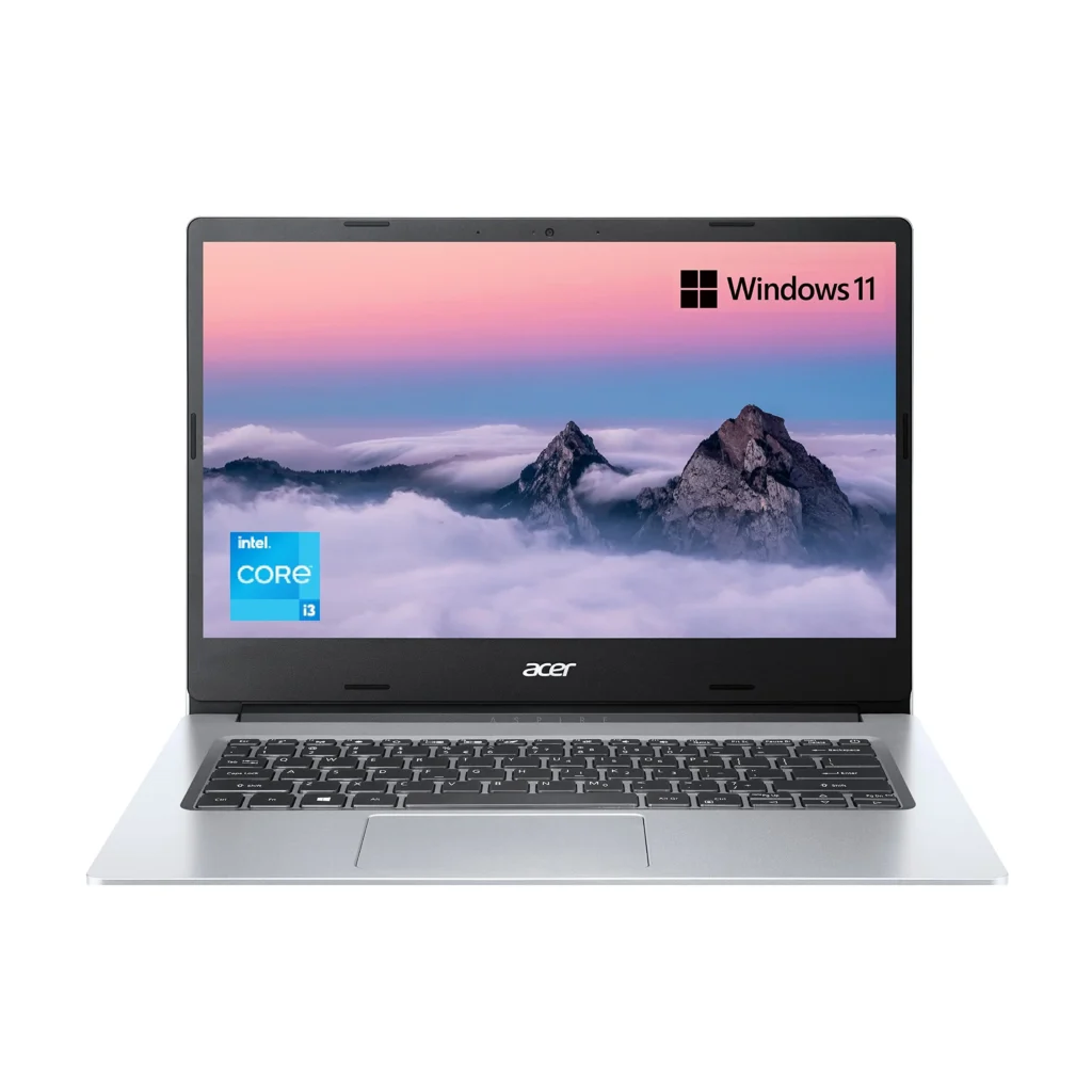Acer Aspire 11th gen i3 Front View Refurbished Laptop