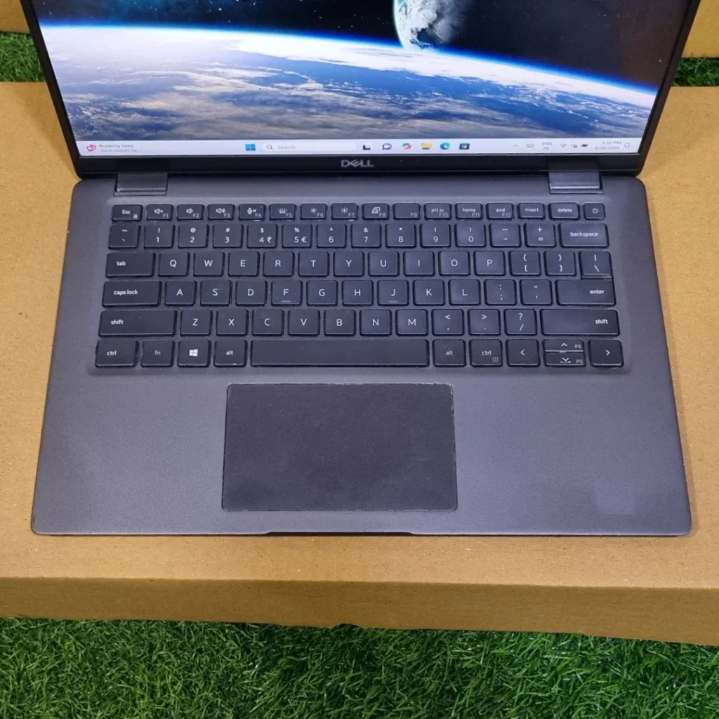 Dell Latitude 7410 i7 10th Gen Refurbished Laptop Focus on KeyBoard