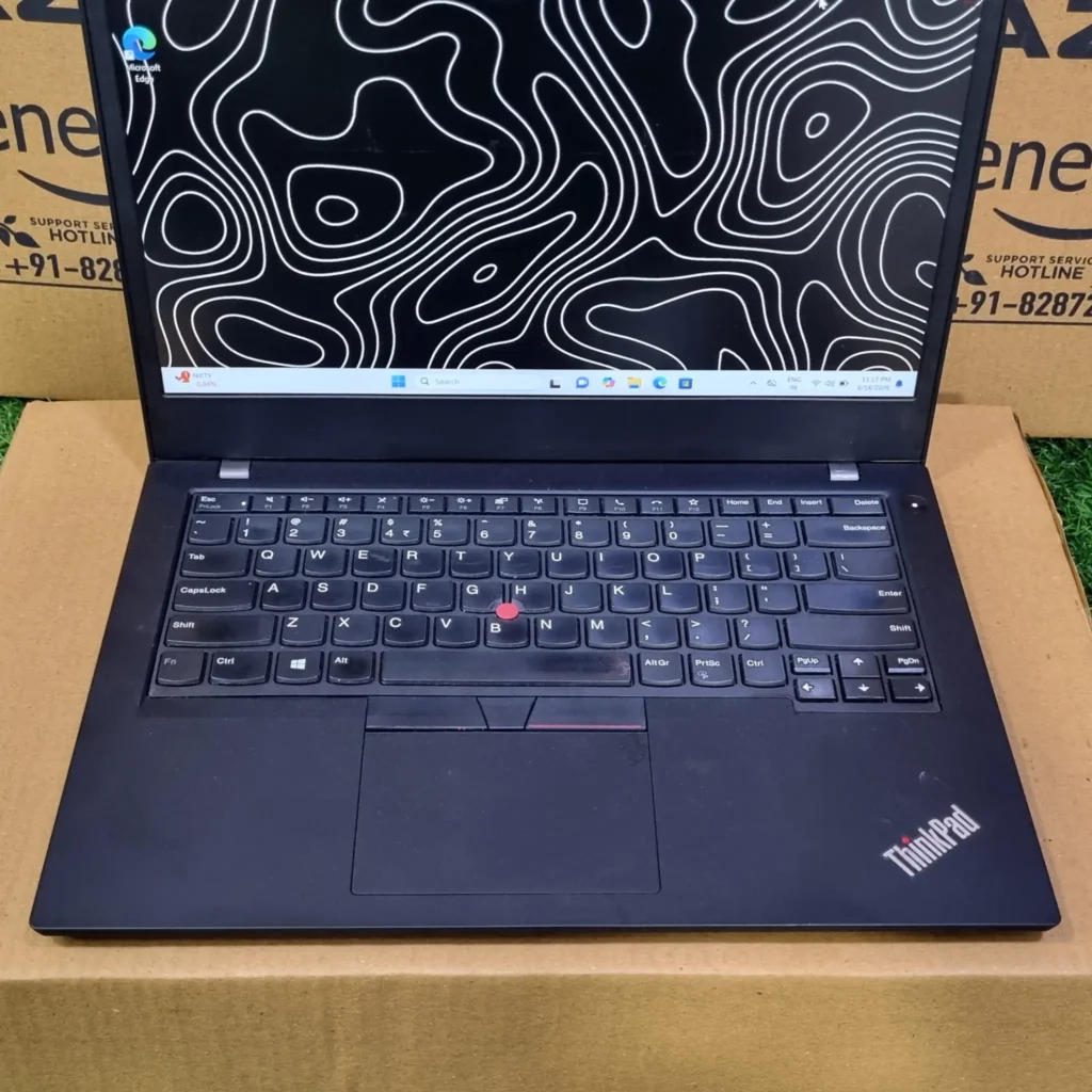 Lenovo ThinkPad L14 i3,10th Gen Refurbished Laptop Focus on KeyBoard