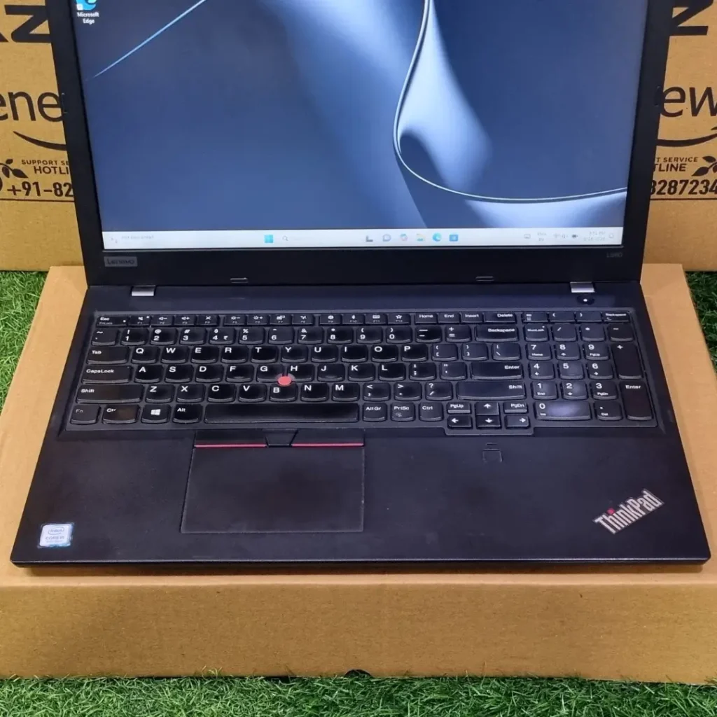 Lenovo Thinkpad L580 i5 8th Gen Focus On KeyBoard