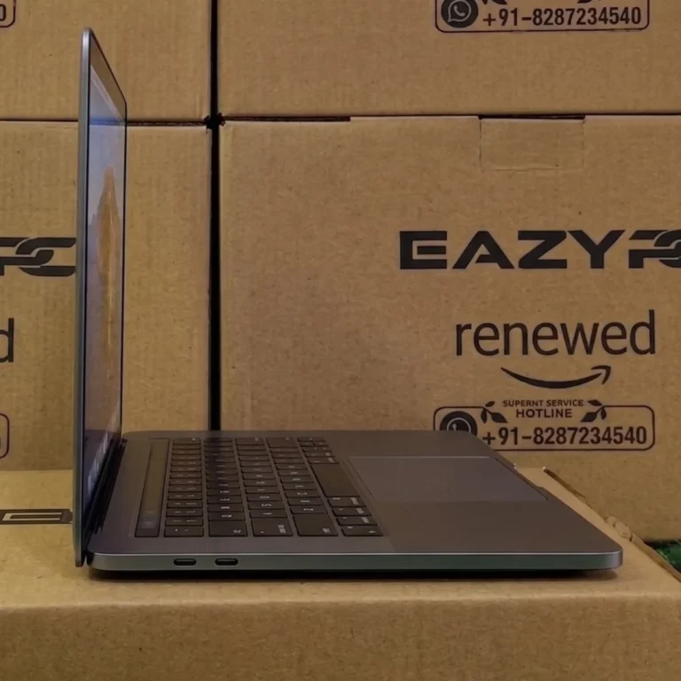 Refurbished MacBook Pro A2251 13-Inch Intel Core i7 32GB RAM 512GB Left Side View