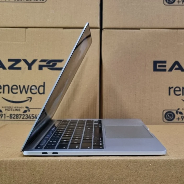 Refurbished MacBook Pro A2251 13-Inch Intel Core i7 32GB RAM 512GB SSD Left Side View