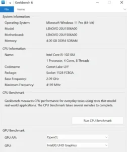 benchmarking 101