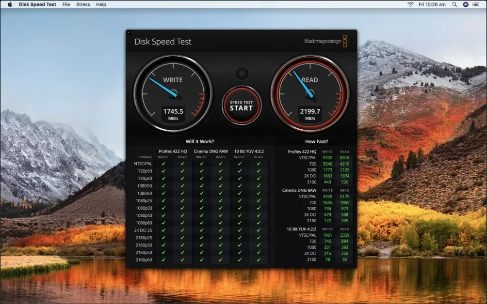 macbook benchmark guide