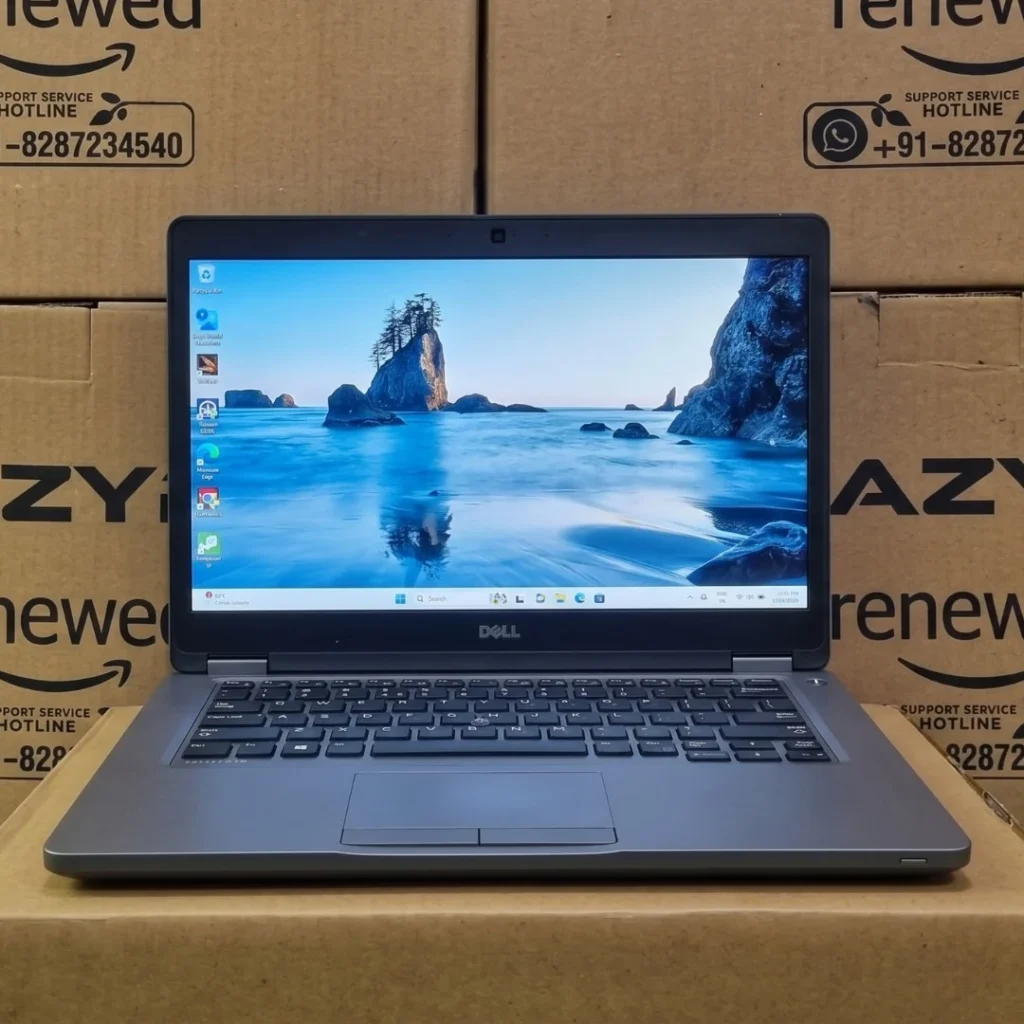 Dell Latitude 5490 i7 8th Gen Refurbished Laptop 8GB RAM, 256GB SSD 2018 Front View