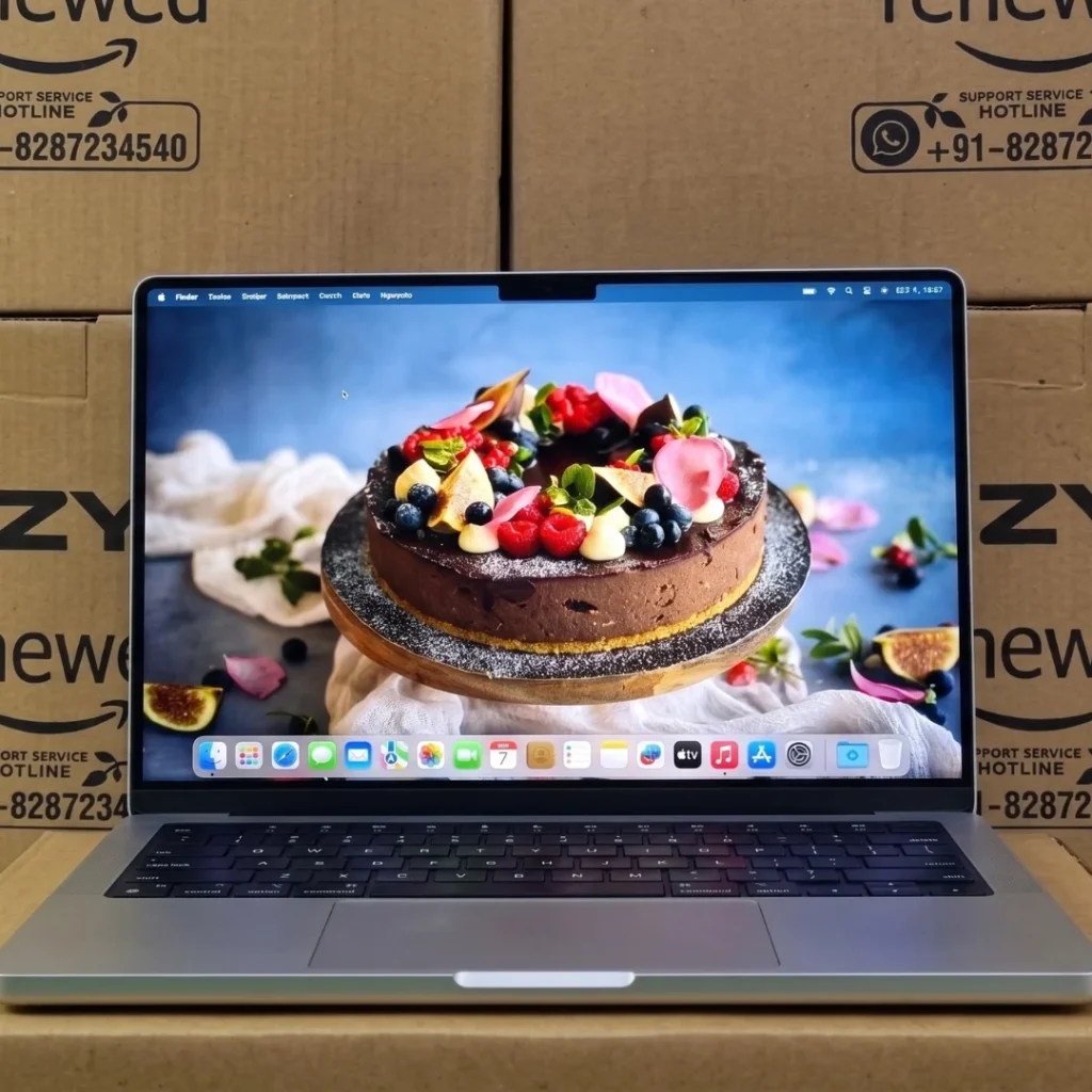 Refurbished MacBook Pro A2442 M1 Pro Front View