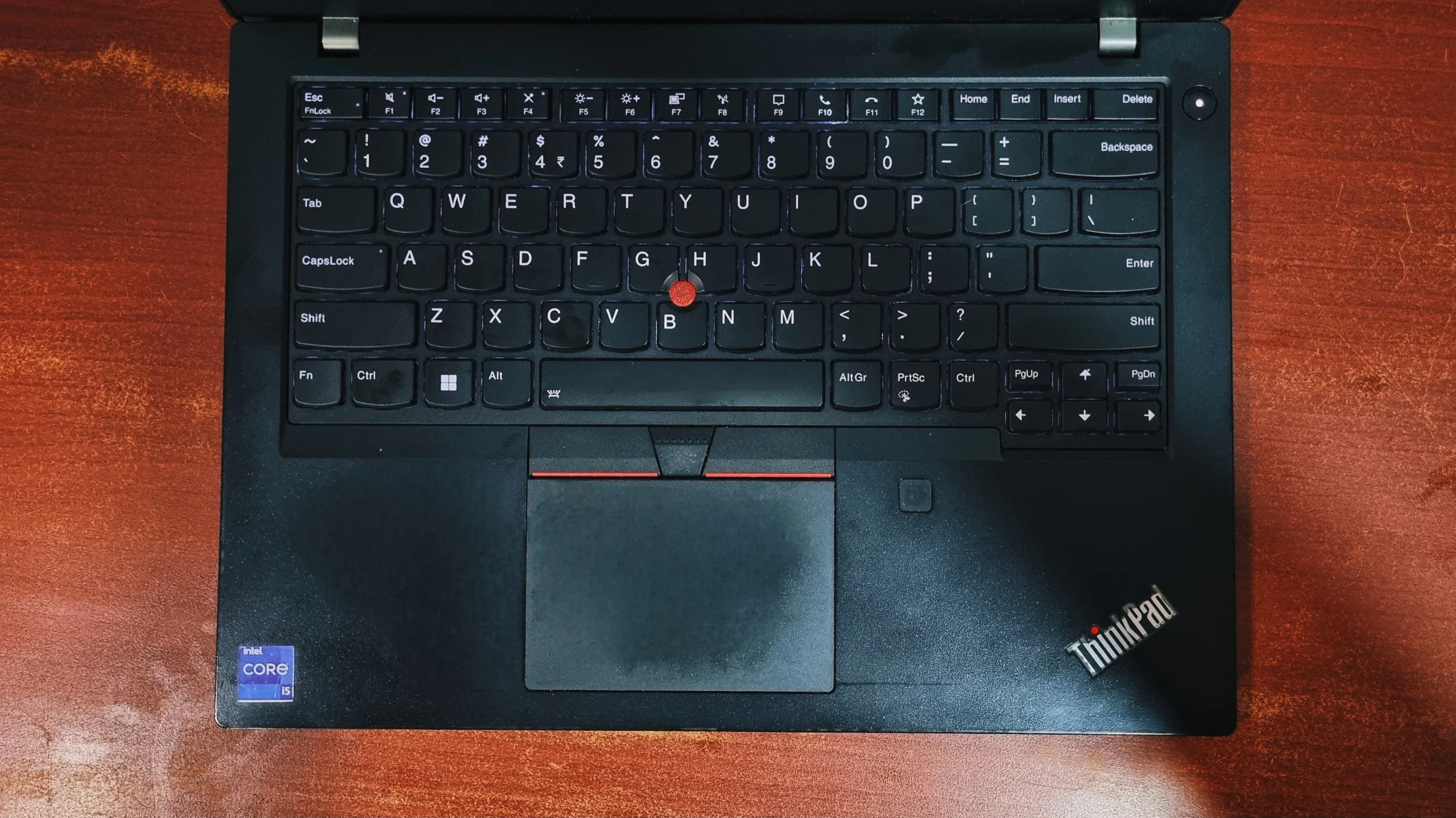 Lenovo ThinkPad L14 Gen 2 keyboard and touchpad